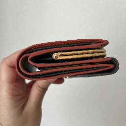 持ち方に気をつけないとお札と小銭の空洞部分からヘタっていきそう