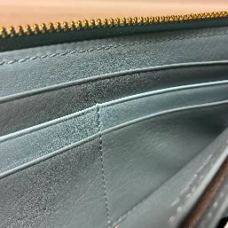 内側も同じ二色にしました