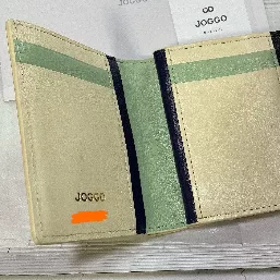 限定色のグリーン、真ん中のラインはネイビー